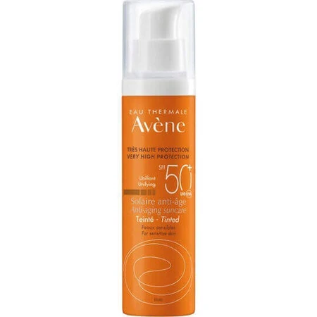 Eau Thermale Avène Водостойкий солнцезащитный крем для лица SPF50 с антивозрастным пигментом 50 мл: цены и характеристики
