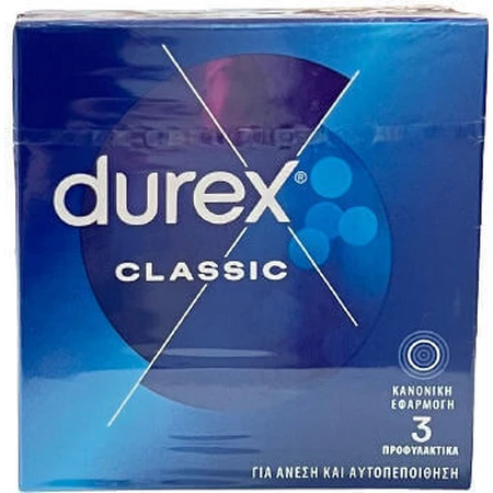 Durex Prezervative Classic 3шт: ціни та характеристики