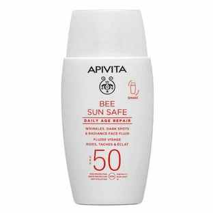 Apivita Bee Sun Safe Daily Age Repair Сонцезахисний крем для обличчя SPF50 50мл 50мл