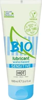 HOT Bio Sensitive Lubricant Чутливий гель для змащування 100мл