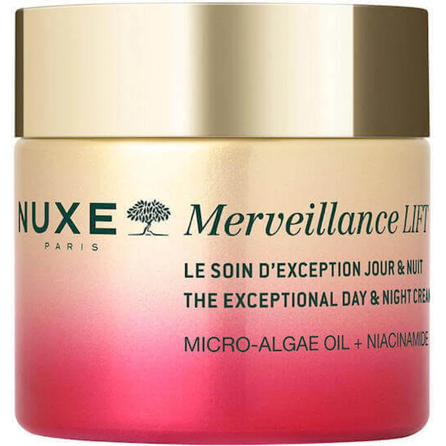 Nuxe Merveillance Lift Антивіковий, тонізуючий і освітлюючий крем для обличчя з ніацинамідом 75 мл: ціни та характеристики