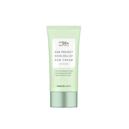 Спасибо фермеру Sun Project Sun Project Skin Relief Солнцезащитный крем для лица SPF50 50 мл: цены и характеристики