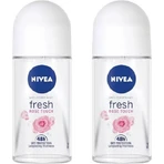 Дезодорант Nivea Fresh Rose Touch Дезодорант-рулон 48 год 2х50мл: ціни та характеристики