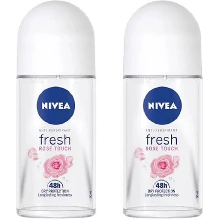 Дезодорант Nivea Fresh Rose Touch Дезодорант-рулон 48 год 2х50мл: ціни та характеристики