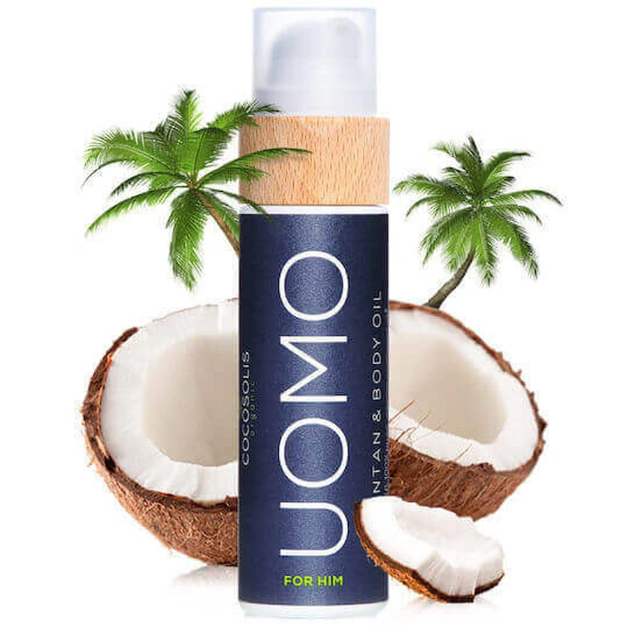 Олійний спрей для засмаги тіла Cocosolis Suntan Uomo Suntan 110 мл: ціни та характеристики