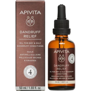 Олія для сухого волосся Apivita Dandruff Relief для усунення лупи 50 мл