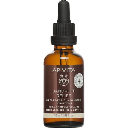 Олія для сухого волосся Apivita Dandruff Relief для усунення лупи 50 мл: ціни та характеристики