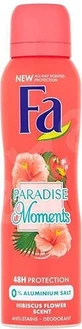 Дезодорант-спрей Fa Paradise Moments Аромат гібіскусу 48 год Дезодорант-спрей 48 год Без алюмінію 150 мл