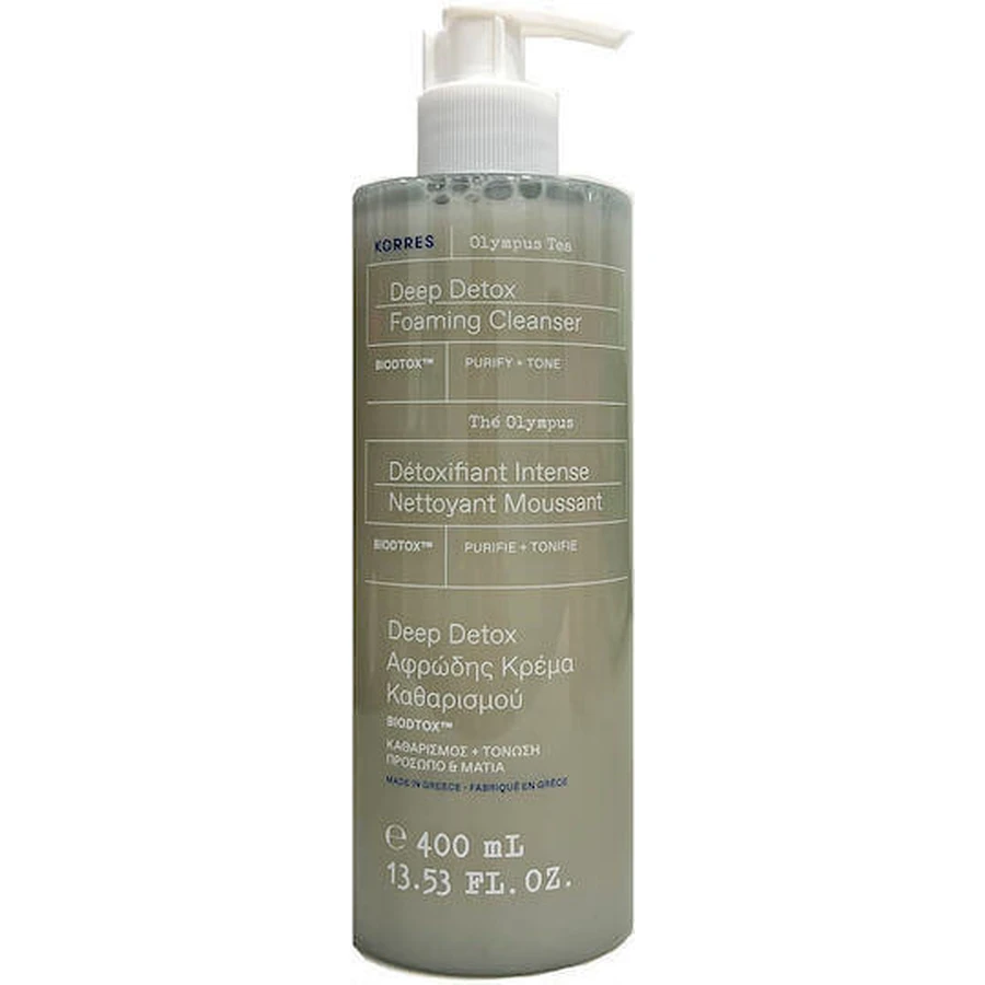 Крем для обличчя Korres Olympus Tea Deep Detox 400 мл: ціни та характеристики