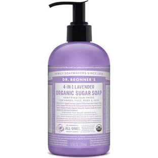 Органічне цукрове мило Dr Bronner's Organic Sugar Soap для миття рук, тіла та волосся 355 мл