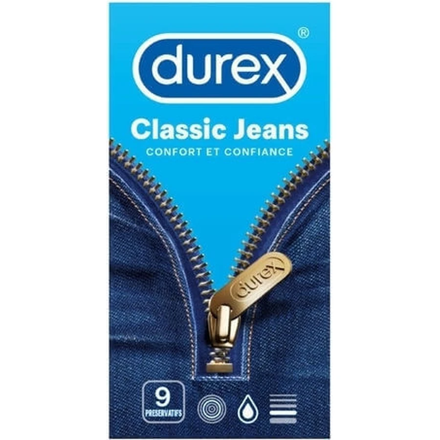 Джинси Durex Prezervative Classic 9шт: ціни та характеристики
