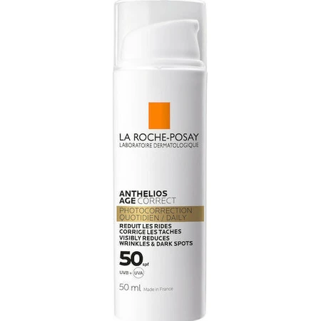 Сонцезахисний крем для обличчя La Roche Posay Anthelios Age Corrective SPF50, 50 мл: ціни та характеристики