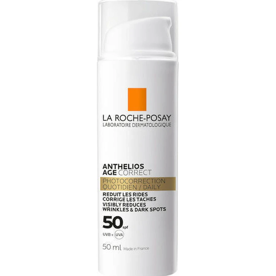 Сонцезахисний крем для обличчя La Roche Posay Anthelios Age Corrective SPF50, 50 мл: ціни та характеристики