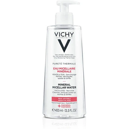 Vichy Purete Thermale Мицеллярная вода для снятия макияжа с лица и глаз 400 мл: цены и характеристики