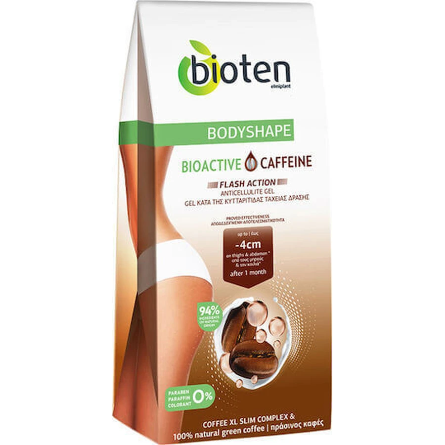 Bioten Bodyshape Биоактивный кофеиновый гель от целлюлита 200 мл: цены и характеристики