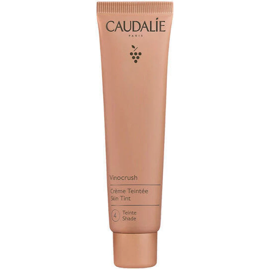 Caudalie Vinocrush Skin Tint Shade 4 Зволожуючий тонуючий крем для обличчя з гіалуроновою кислотою та пребіотиками 30 мл: ціни та характеристики