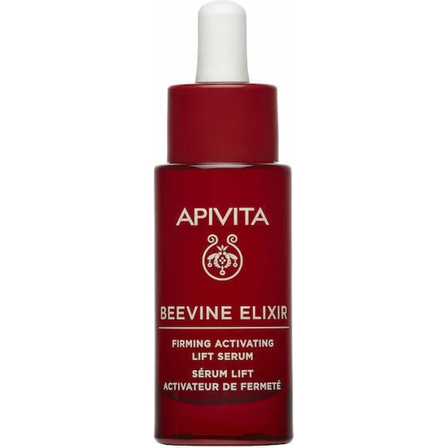 Apivita Beevine Elixir Увлажняющая и антивозрастная сыворотка для лица с ниацинамидом и коллагеном для сияния и лифтинга 30 мл: цены и характеристики