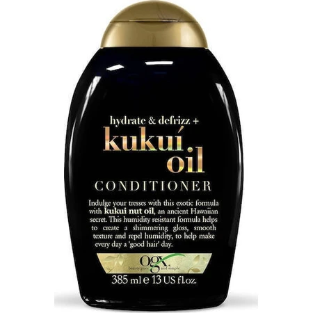 OGX Kukui Олійний зволожуючий кондиціонер для наелектризованого волосся 385мл: ціни та характеристики