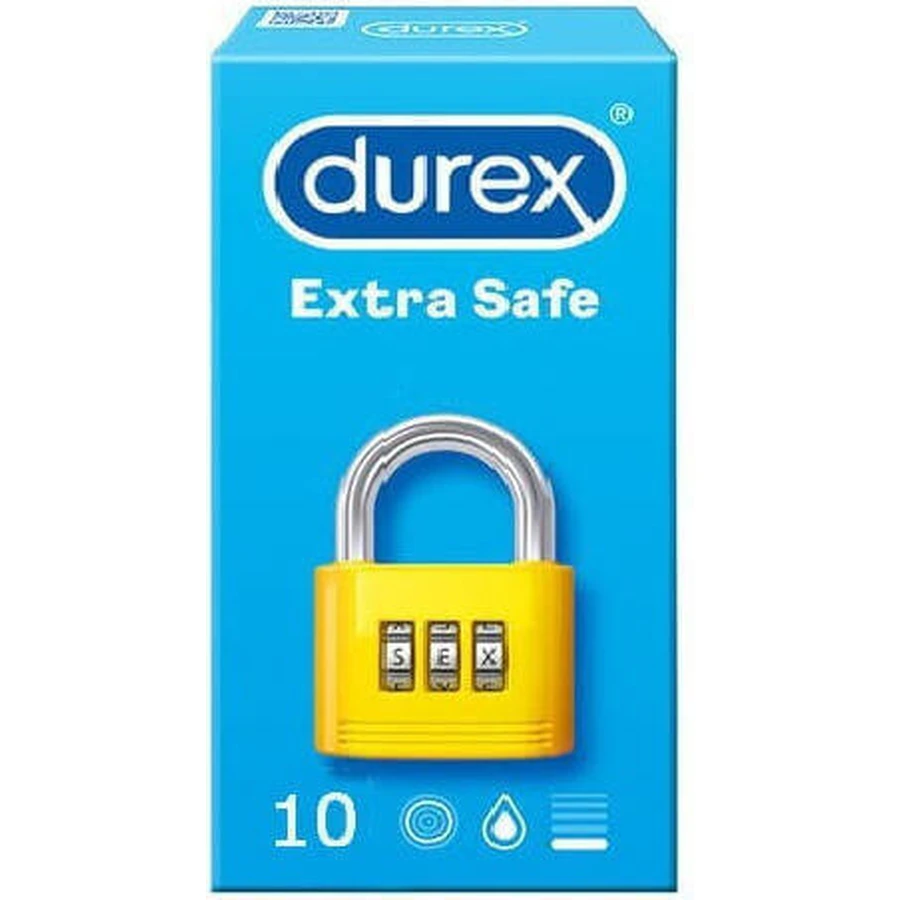 Durex Prezervative Extra Safe 10шт: ціни та характеристики
