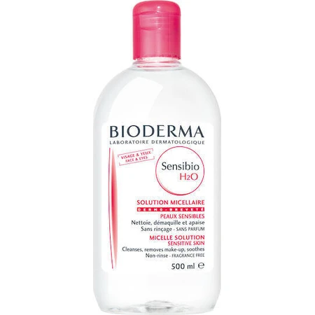Bioderma Sensibio H2O Мицеллярная вода для снятия макияжа с лица и глаз 500 мл: цены и характеристики
