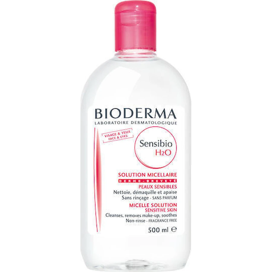Bioderma Sensibio H2O Мицеллярная вода для снятия макияжа с лица и глаз 500 мл: цены и характеристики
