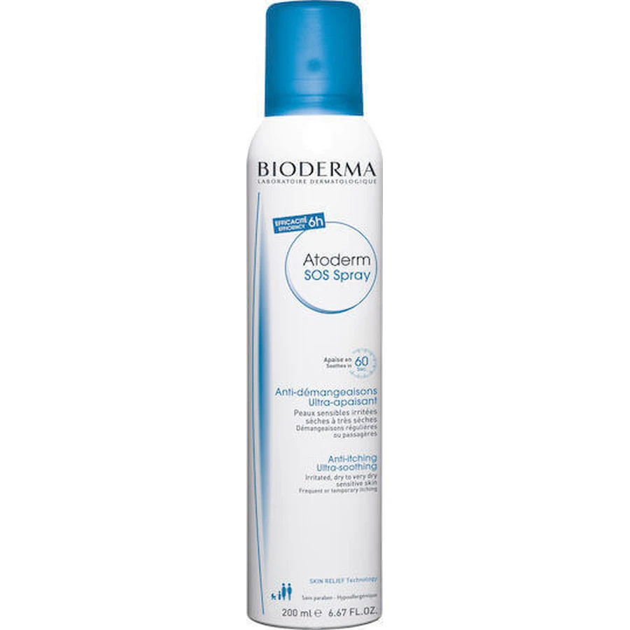 Зволожуючий крем для тіла Bioderma Atoderm SOS для атопічної шкіри 200мл: ціни та характеристики