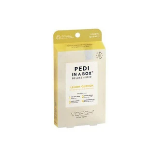 Voesh Pedi In A Box Lemon Deluxe 4-Step Moisturising Salts for Bunions, Callouses and Cracked Heels 1 Piece