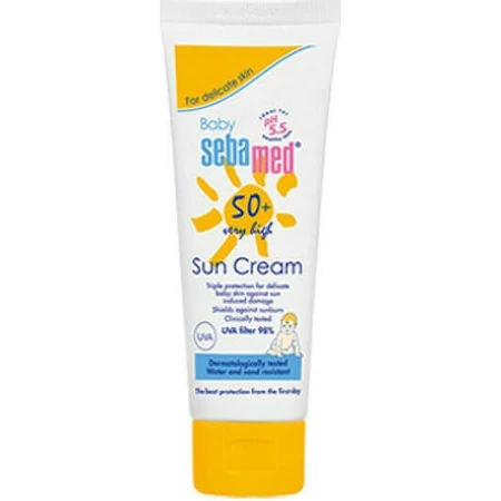 Себамед Водостойкий детский солнцезащитный крем-эмульсия SPF50 75 мл 4103040898326 4103040898326: цены и характеристики