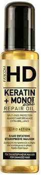 Farcom Keratin Keratin Monoi De Tahiti Кератиновое восстанавливающее масло для волос 100 мл