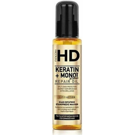 Farcom Keratin Keratin Monoi De Tahiti Кератиновий відновлюючий засіб для волосся 100мл: ціни та характеристики