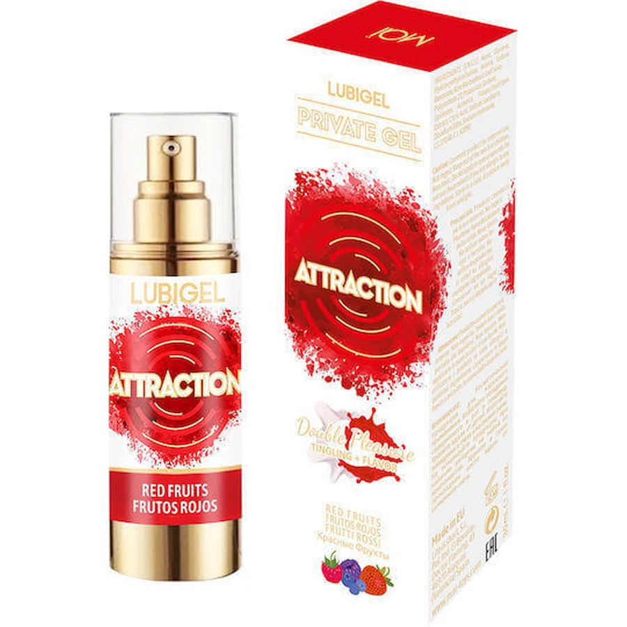 May Lubigel Vibrating Sensations Відчуття вібрації Відчуття вібрації Привабливість Лубрикант Червоний фрукт 30мл: ціни та характеристики