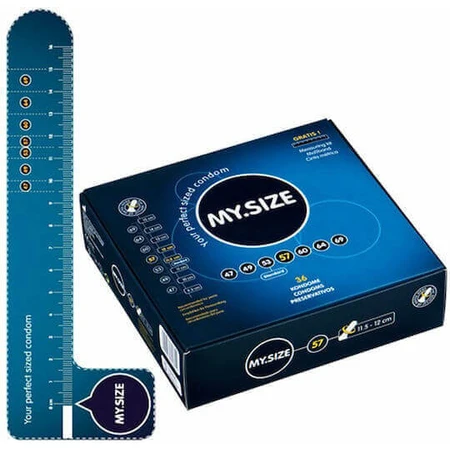 My Size Prezervative Pro 57мм 36шт My Size Prezervative Pro 57мм 36шт: ціни та характеристики