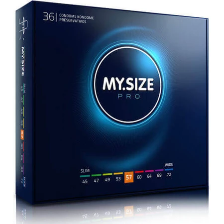 My Size Prezervative Pro 57мм 36шт My Size Prezervative Pro 57мм 36шт: ціни та характеристики
