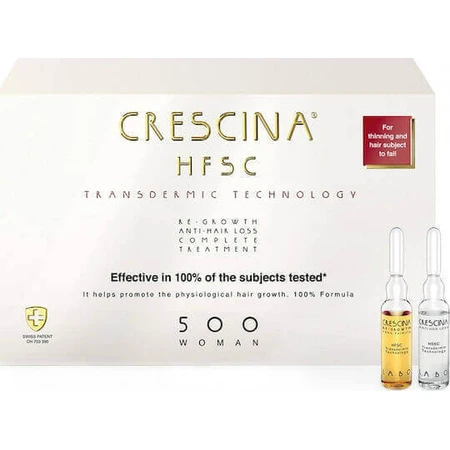 Labo Crescina Transdermic Re-Growth HFSC Hair ампула від випадіння волосся для жінок 20х3,5мл: ціни та характеристики