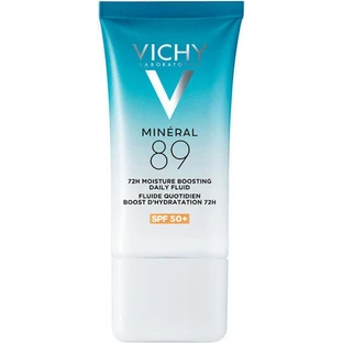 Vichy Mineral 89 Light 72h Увлажняющий дневной флюидный крем для лица с SPF50 против несовершенств с гиалуроновой кислотой 50 мл