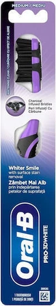 Зубна щітка Oral-B Pro3d White Вугільна середня біла