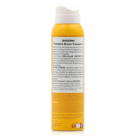 Bioderma Photoderm Photoderm Invisible Mist Сонцезахисний туман для обличчя та тіла SPF50+ 150 мл: ціни та характеристики