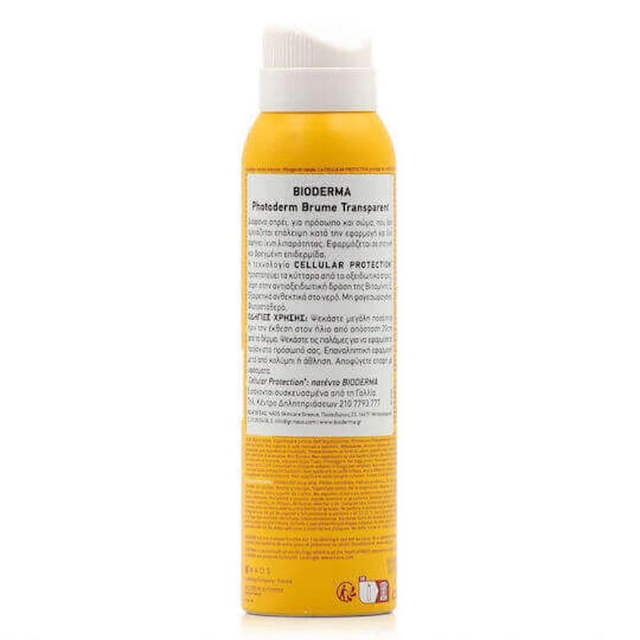 Bioderma Photoderm Photoderm Invisible Mist Сонцезахисний туман для обличчя та тіла SPF50+ 150 мл: ціни та характеристики
