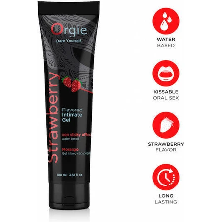 Orgie Lube Гель-лубрикант для тюбиків Полуниця 100мл: ціни та характеристики