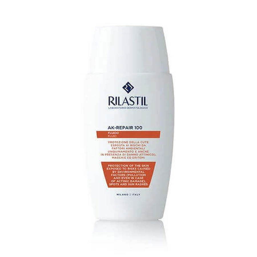 Rilastil Ak Repair Fluid Сонцезахисний крем для обличчя SPF50 50мл: ціни та характеристики