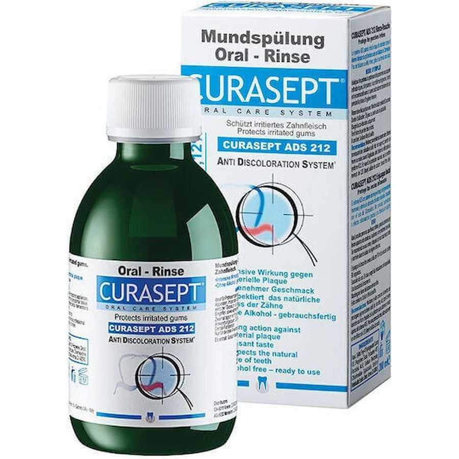 Ополіскувач для порожнини рота Curasept ADS 212: ціни та характеристики