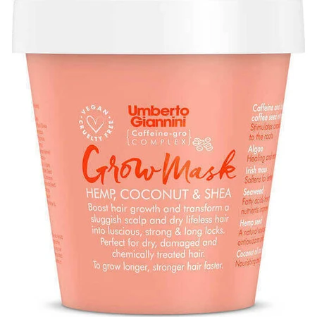 Umberto Giannini Grow Mask Зволожуюча маска для волосся 230гр: ціни та характеристики