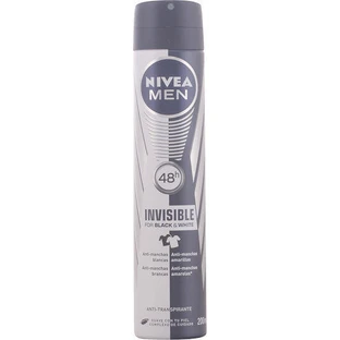 Nivea Чоловічий дезодорант-антиперспірант Nivea Men Invisible for Black & White 48 год дезодорант-спрей 200 мл