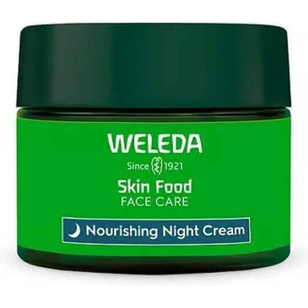 Weleda Skin Food Нічний зволожуючий та відновлюючий крем для обличчя з колагеном та центеллою азіатською 40мл: ціни та характеристики