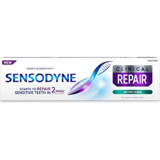 Sensodyne Clinical Repair Active Clean Зубная паста для чувствительных зубов 75 мл