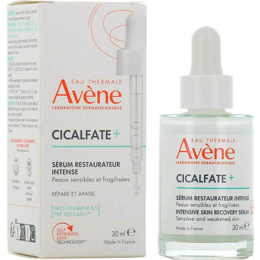 Eau Thermale Avène Cicalfate+ Інтенсивна антивікова сироватка для обличчя з вітаміном B5 30мл: ціни та характеристики