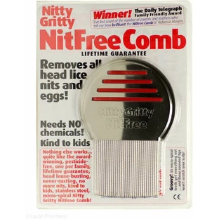 Nitty Gritty Nitfree Nitty Gritty Nitfree Средство от вшей Красный гребень 1шт