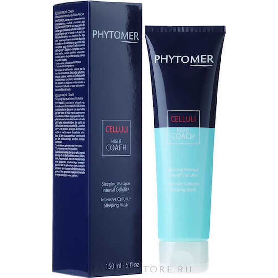 Phytomer Celluli Celluli Night Coach Интенсивная антицеллюлитная маска для похудения / Крем от целлюлита 150 мл: цены и характеристики