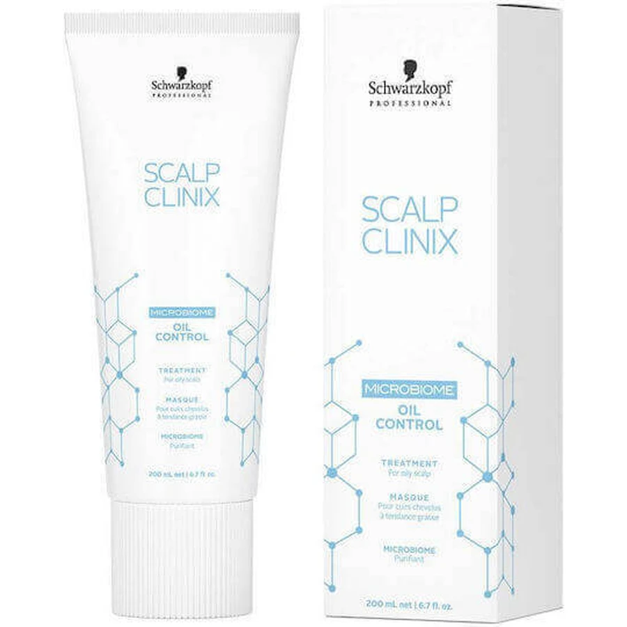Schwarzkopf Clinix Oil Control Treatment Зволожуюча маска для волосся 200 мл: ціни та характеристики