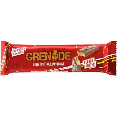 Высокобелковые батончики Grenade с 18,3% белка и вкусом арахисового ореха 12x60 гр.: цены и характеристики